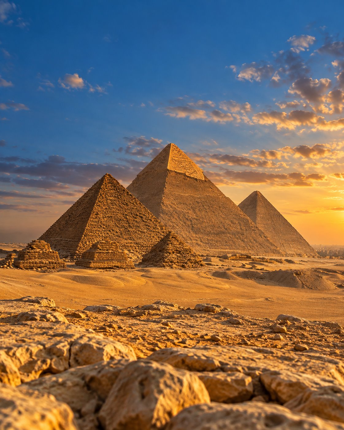 أهرامات الجيزة في مصر